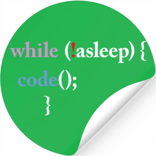 Programming Code Computer Science Funny Programmer Stickers