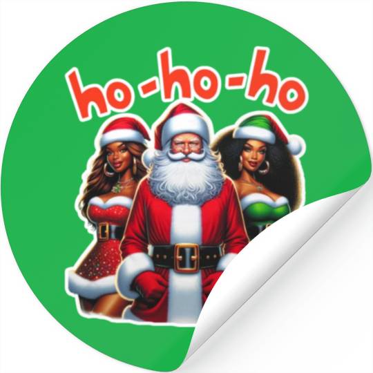 Ho-Ho-Ho Stickers