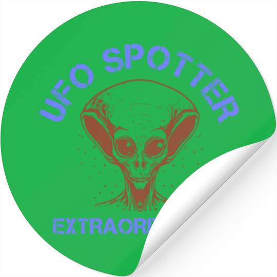 Alien, Aliens, UFO, UAP, Space Unknown Flight Stickers