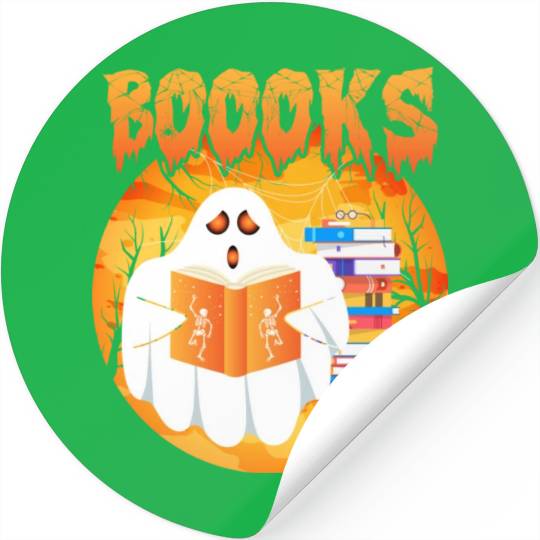 Ghost Is Halloween Teacher Stickers