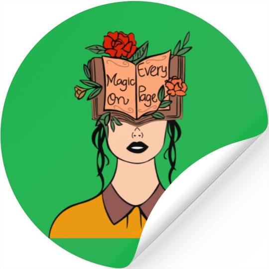 Magic On Every Page Book Reading Stickers