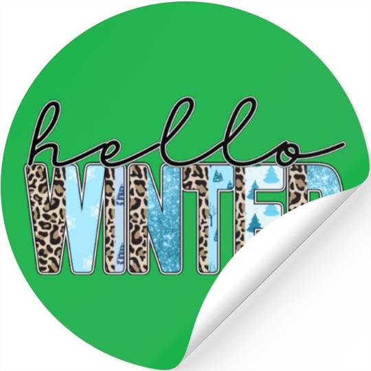 Hello Winter Stickers