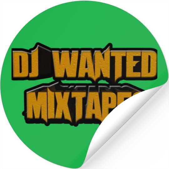 Popular Youtube Mixtape Dj Logo Stickers