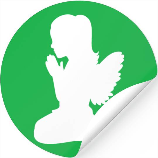 Angel Praying God-fearing Person Gift Stickers