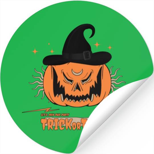 Trick or Treat - Halloween Spooky Season Stickers