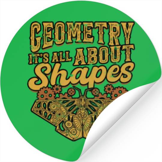 Geometry: It's all about shapes - Math Stickers