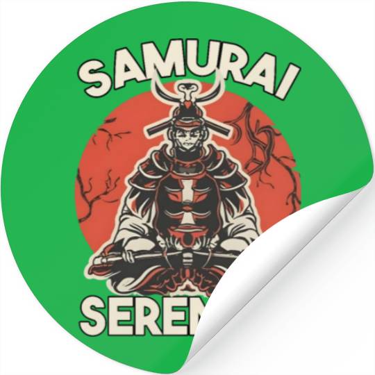 Samurai Serenity Stickers