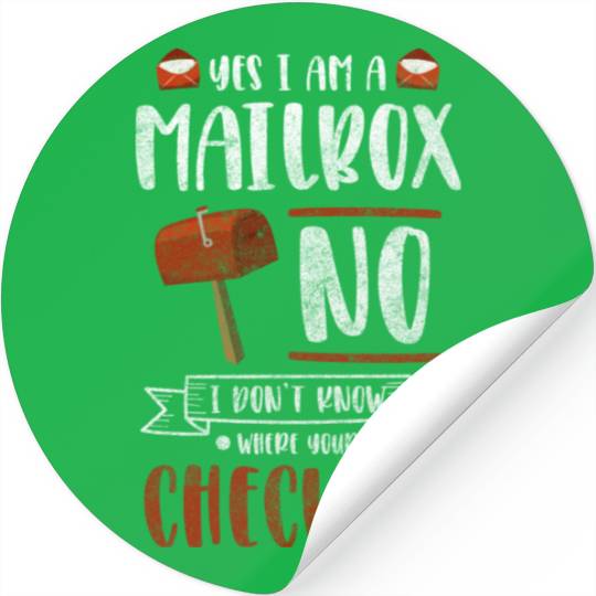 Postman Packages Postal Worker Stickers