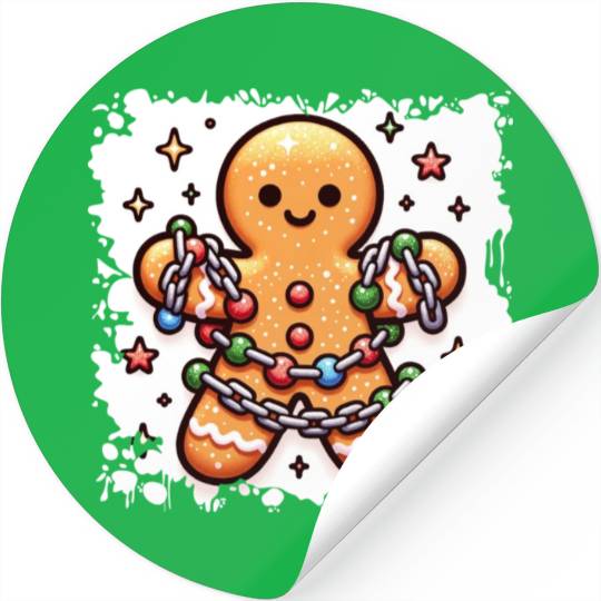 Sparkling Snowflakes: Winter's Elegancem Stickers