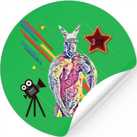 Kangaroo Super Star Stickers