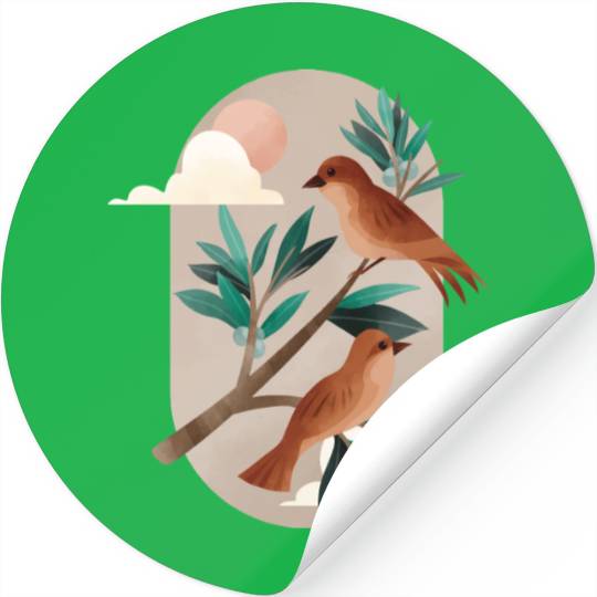 Spring Song Stickers