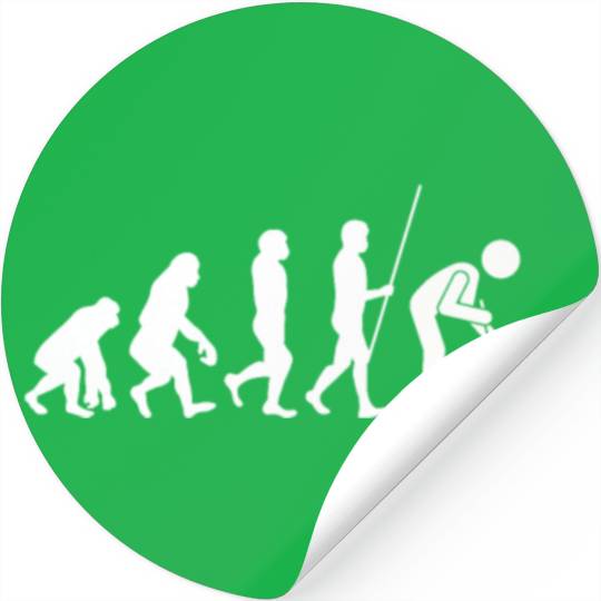 Lawn Game - Golf Croquet Player Stickers