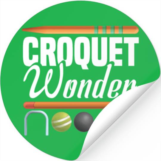 Croquet Mallet Croquet Club Croquet Player Croquet Stickers