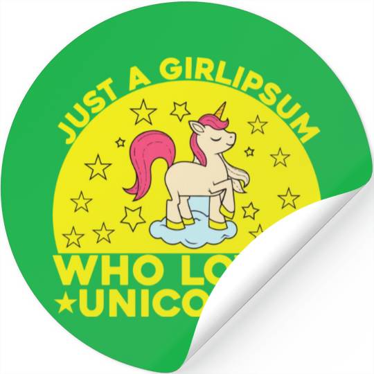 unicorns Stickers design