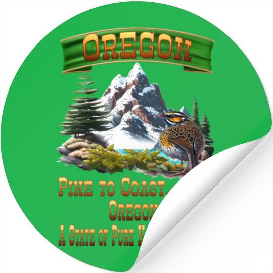 Oregon Boasts Stickers