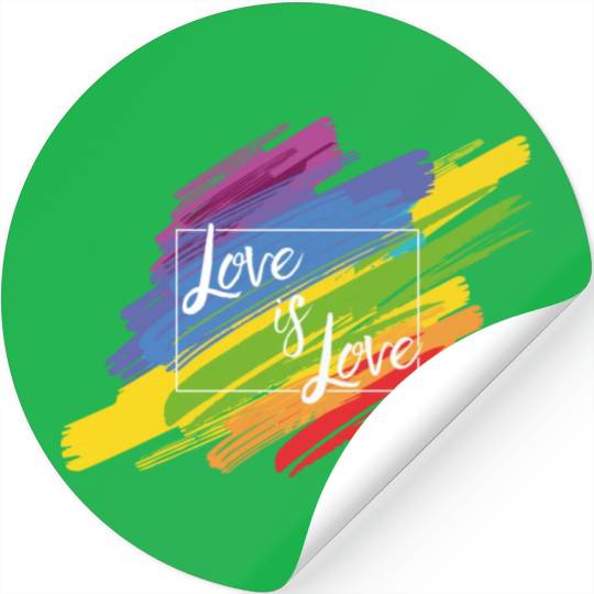 Love Is Love Stickers