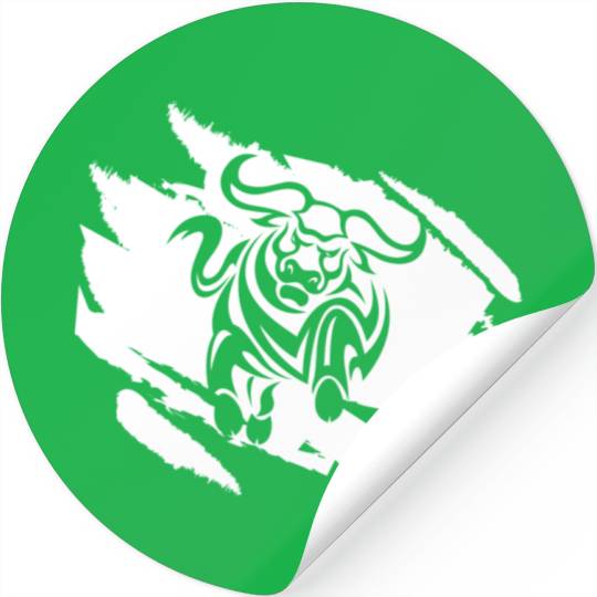 Bull Rodeo Riding Lover Love Strong Spain Bully Stickers