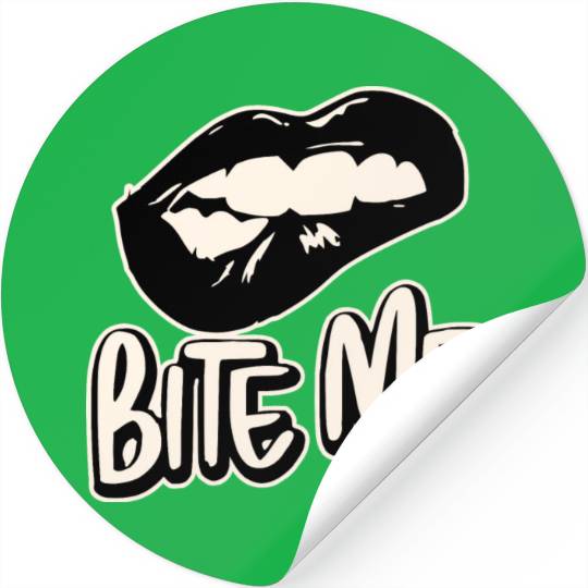 Bite Me ©WhiteTigerLLC.Com LIKE US ON FACEBOOK Stickers