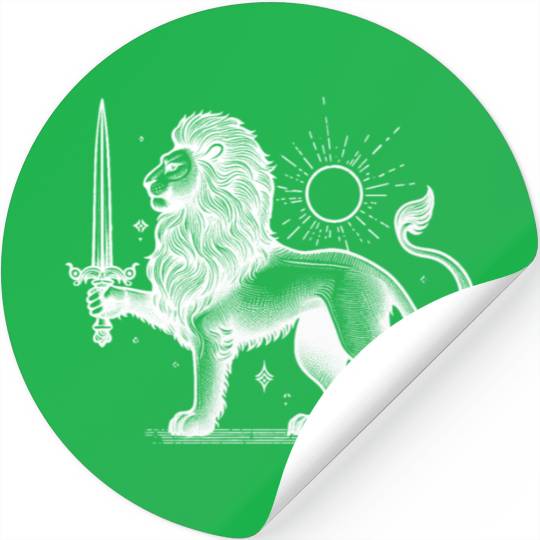 Shir o Khorshid - Persian (iran) design Stickers