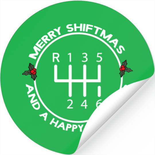 Racing Mechanic Manual Christmas Car love Stickers