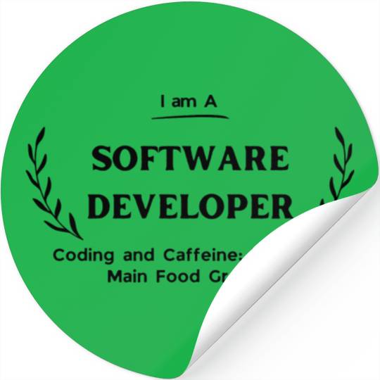 Proud Software Developer Stickers - Embrace Expertise