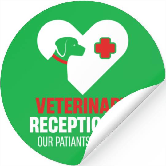 Veterinary Receptionist Multitasking Zookeeper Stickers