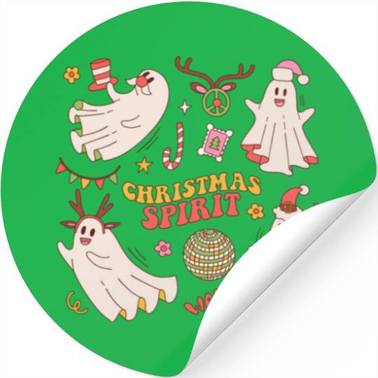 CHRISTMAS SPIRIT Stickers