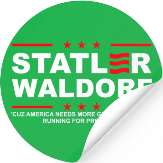 Statler and Waldorf Stickers