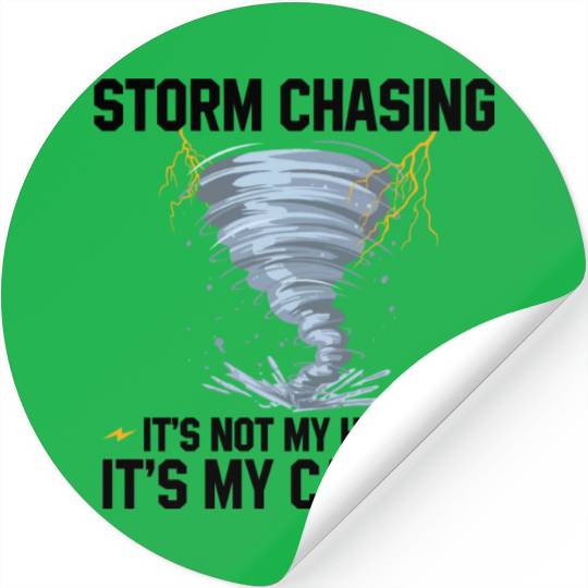 Gift idea for storm chasers | Storm Attendant Stickers