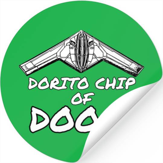 DORITO CHIP OF Dooom | B-21 Raider Stickers