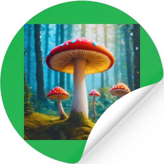 Mellow Mushroom Stickers