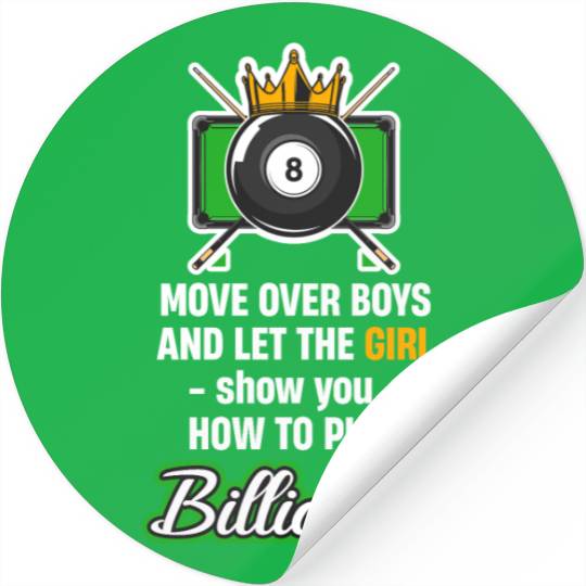 Move Over Boys And Let The Girl Show You How To Stickers