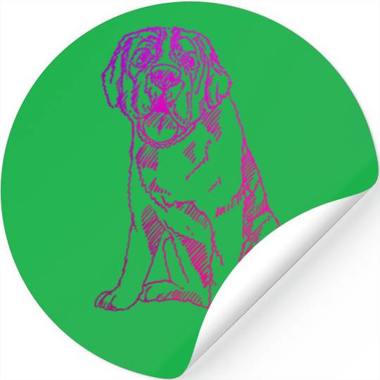 Saint Bernard Stickers