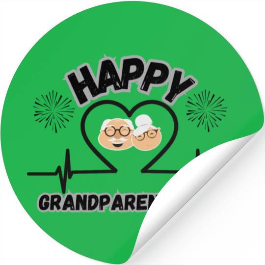 Happy Grandparents Day Stickers