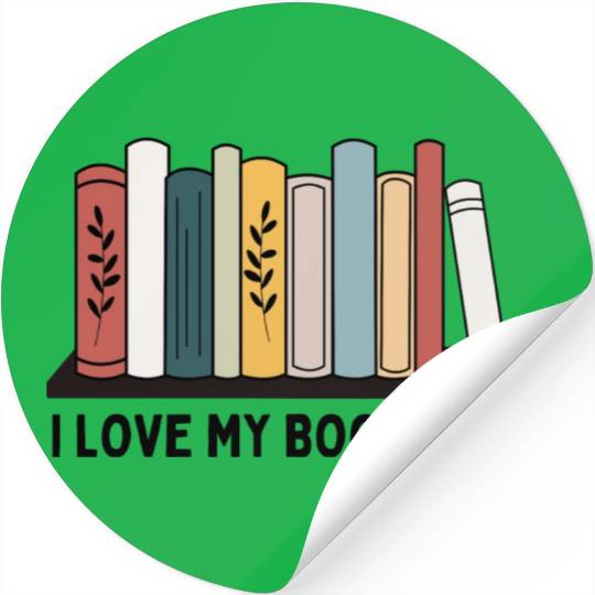 I love my book club Stickers