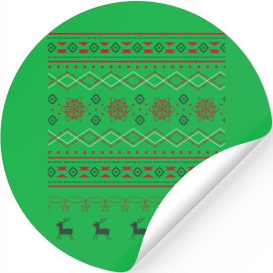 Christmas Pattern Stickers