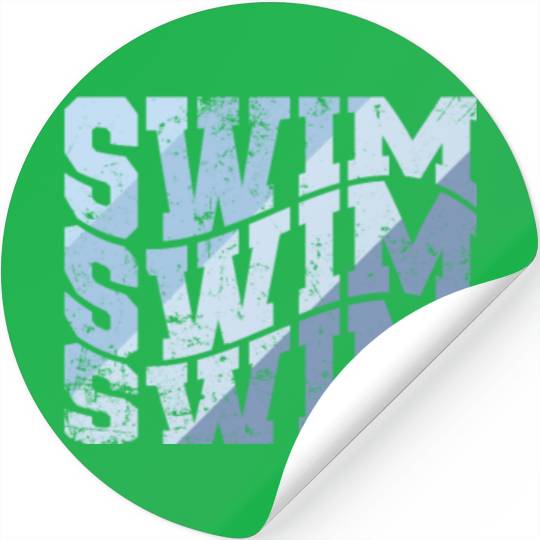 Swim Sport Training Stickers