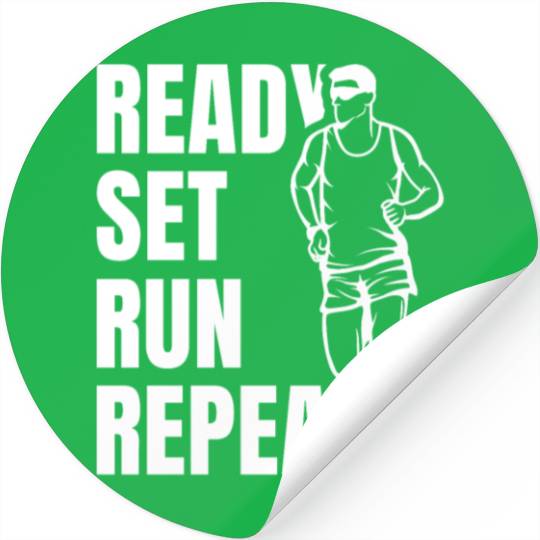 Funny Runner Saying Stickers