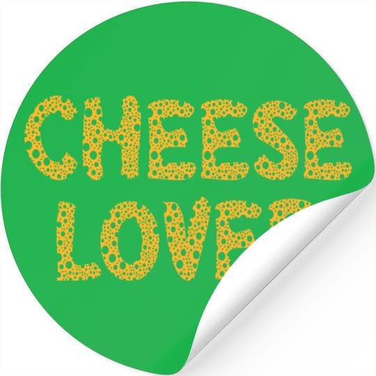 Cheese Lover Stickers