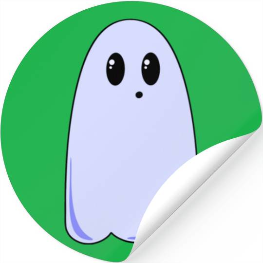 Halloween Costume Candy Ghost Stickers