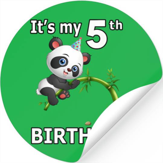 5 Panda 5Th Py Animal Panda Stickers