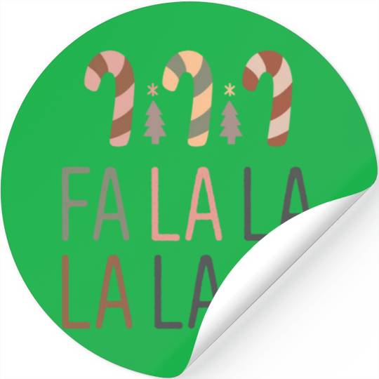 Fa La La La La La Stickers
