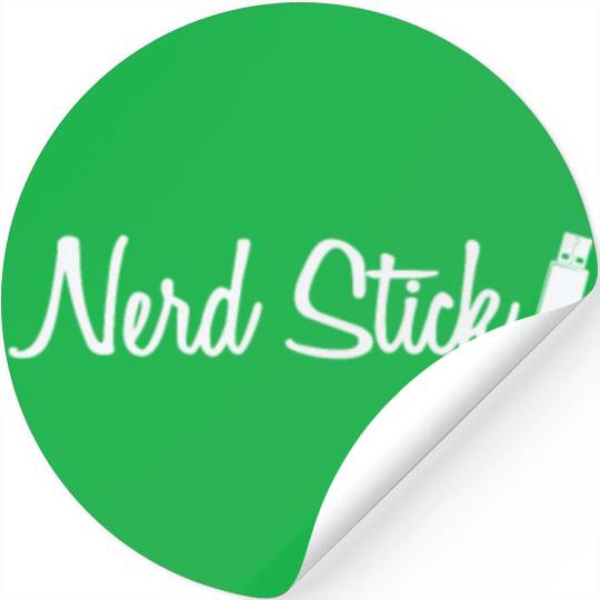 Nerd Stick USB Stick Retro Memory Module Stickers