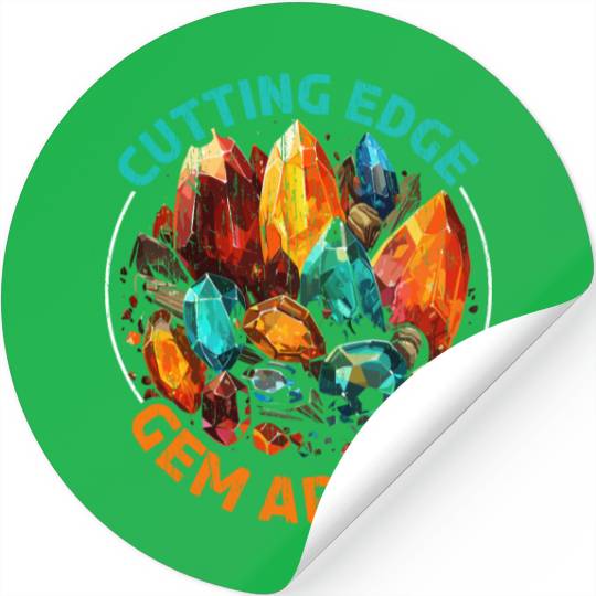 Lapidary Artist Gemstone Stone Collecting Stone Stickers