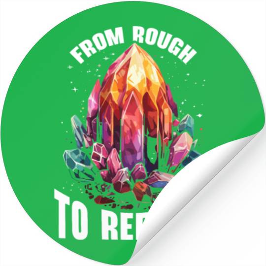 Lapidary Artist Gemstone Stone Collecting Stone Stickers