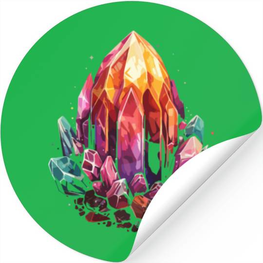 Lapidary Artist Gemstone Stone Collecting Stone Stickers