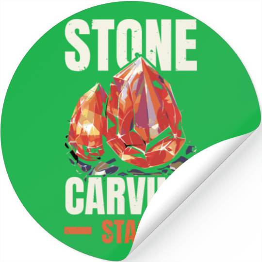 Lapidary Artist Gemstone Stone Collecting Stone Stickers