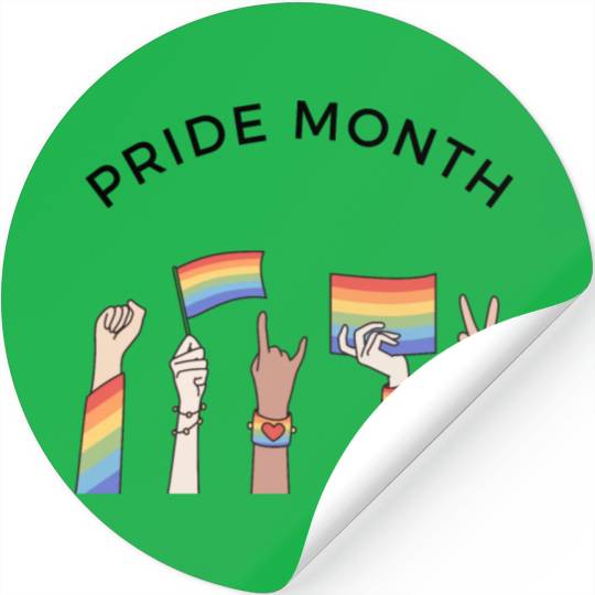 Pride Month Stickers