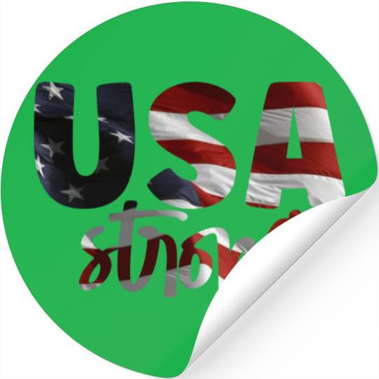Usa strong Stickers