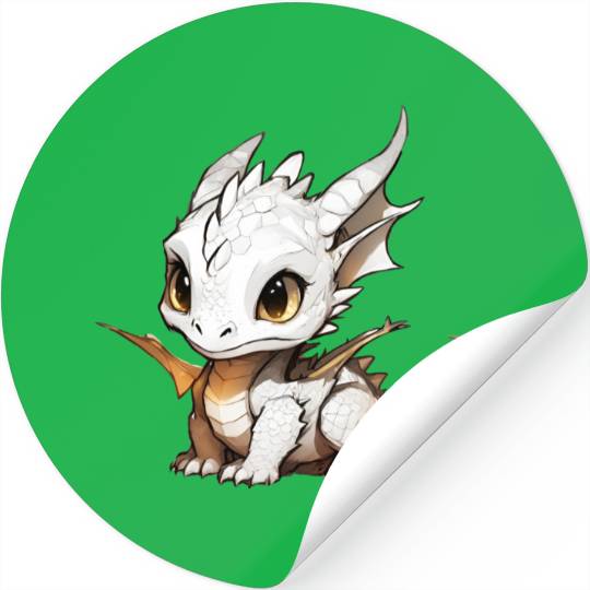 Cute dragon baby Stickers